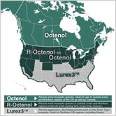 secondary attractants map - mosquito magnet