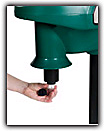 Inserting Mosquito Magnet Lurex3, lurex attractant