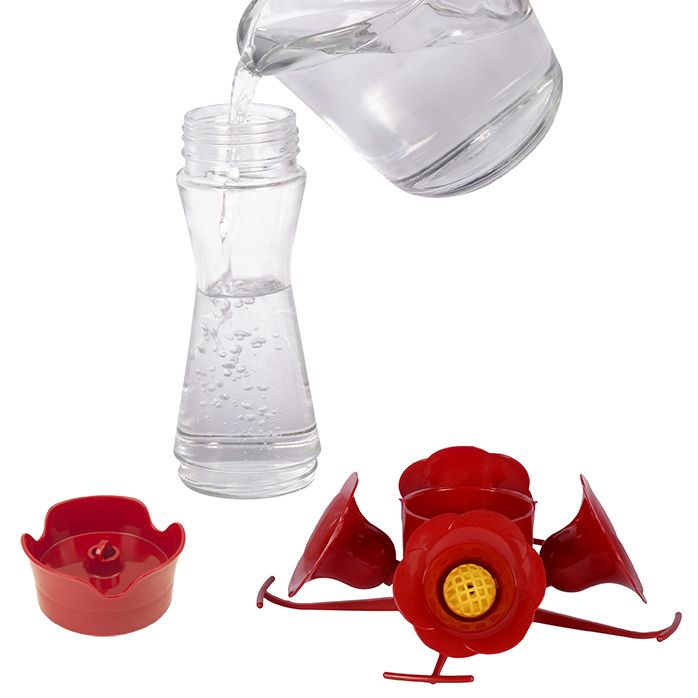 Perky Pet Pinch Waist Glass Hummingbird Feeder Model 203cpbn