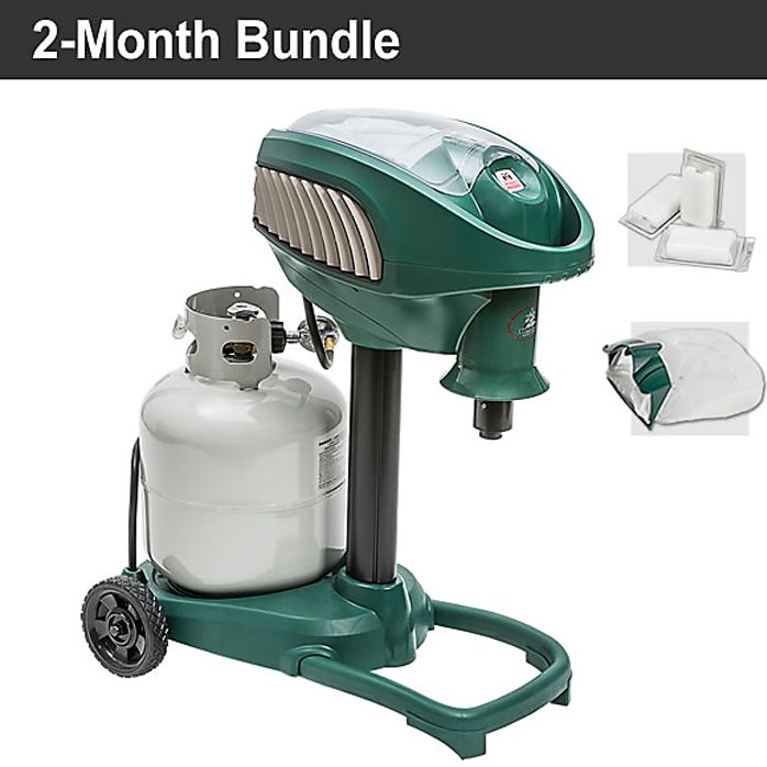 Independence Battery Powered Mosquito Trap Back Yard Protection Bundle