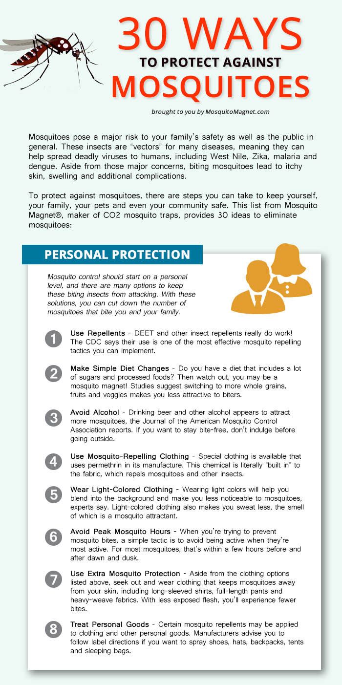 30 Ways to Fight Mosquitoes